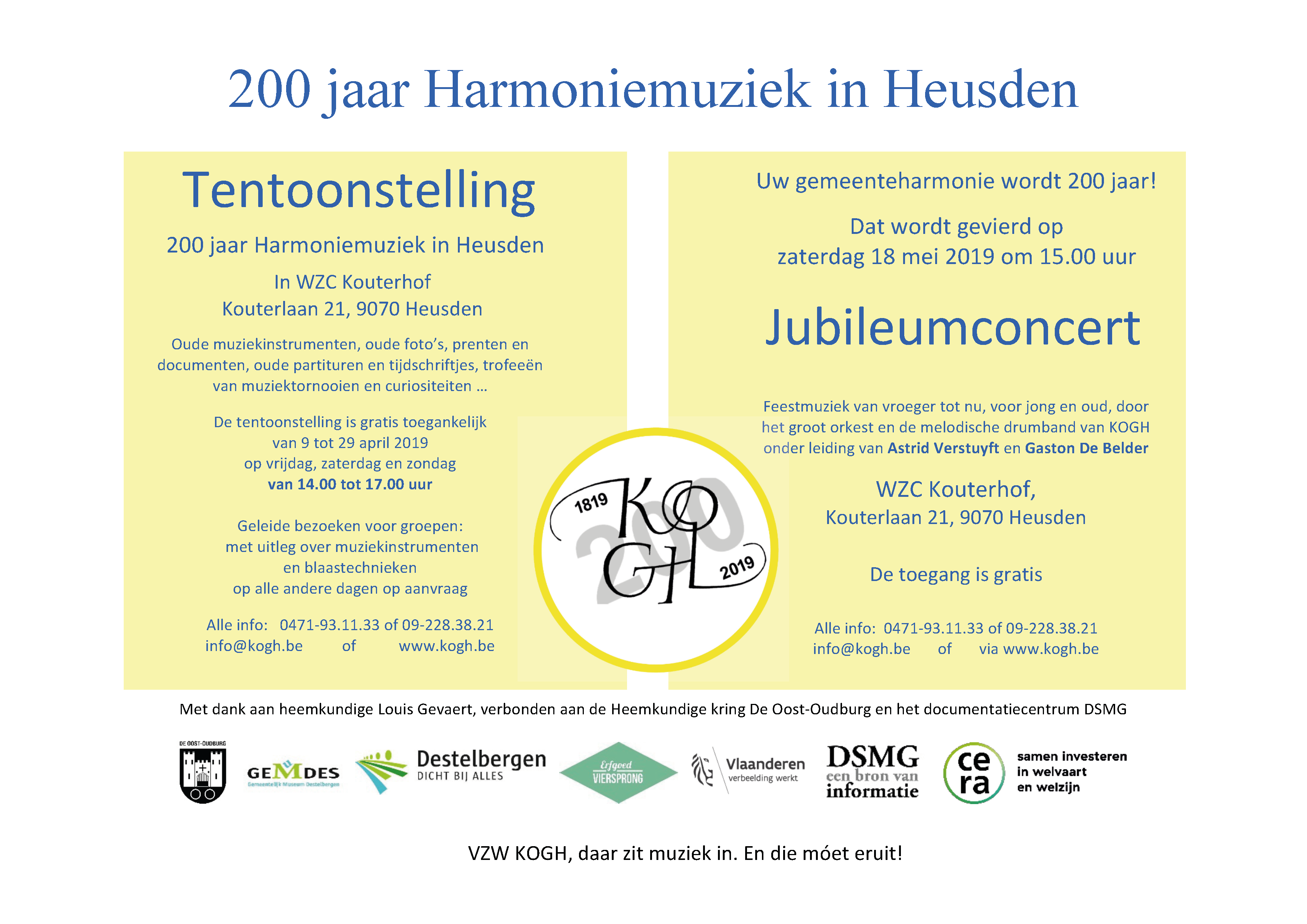 200 jaar harmonie te Heusden in Kouterhof