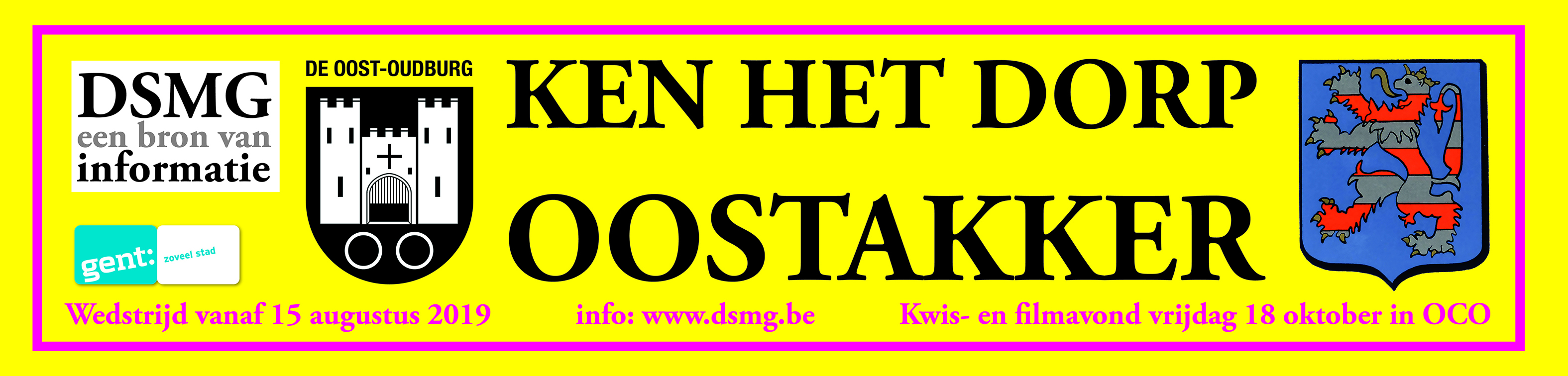 Banner Ken het dorp Oostakker