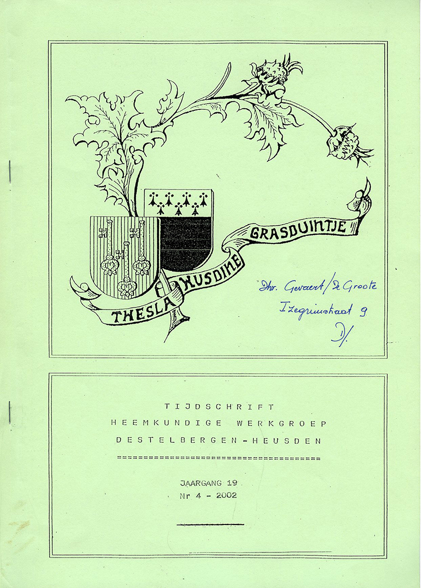 cover tijdschrift Grasduintje jg. 19