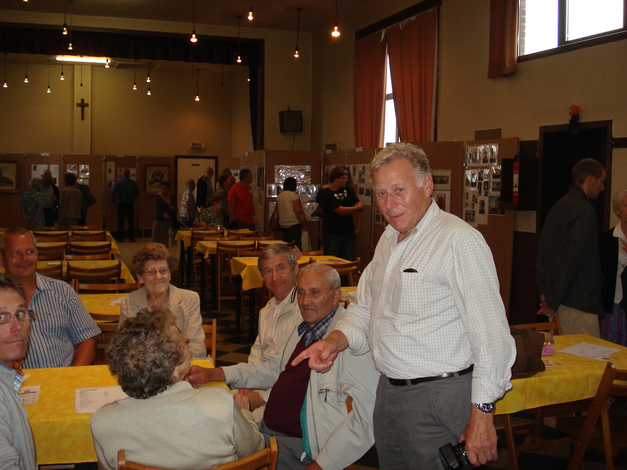 Antoon op de tentoonstelling in 2011