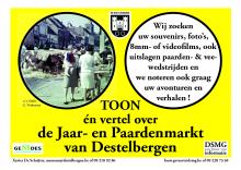 Toon en vertel uw herinneringen aan de Jaarmarkt van Destelbergen